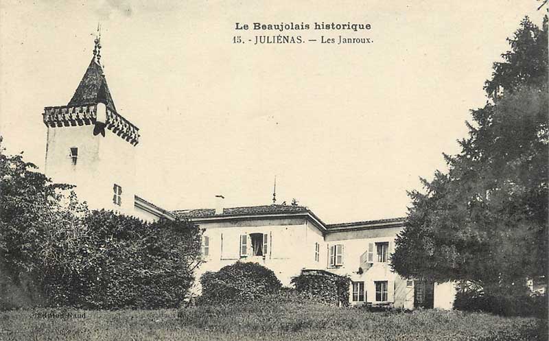 Château des Janroux - Historique